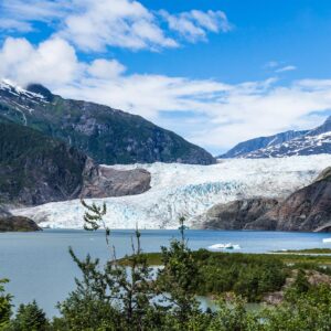Mendenhall Glacier and Gardens (1:30 – 5:30pm)